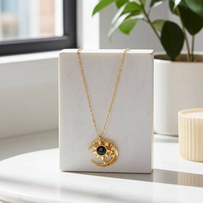 PX40 - Celestial Love Photo Projection Necklace