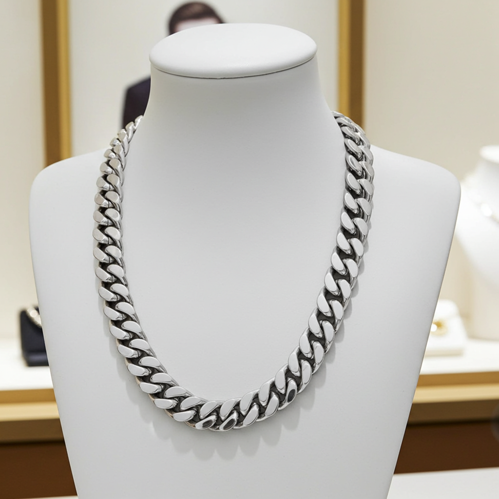 CC03 - Bold Cuban Link Chain Necklace