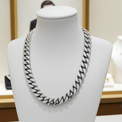 CC03 - Bold Cuban Link Chain Necklace