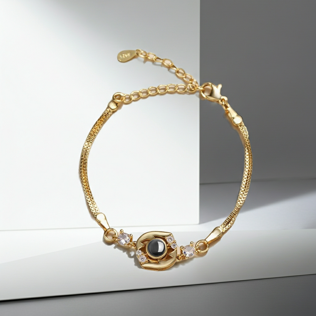 PS28 - Elegant photo projection bracelet