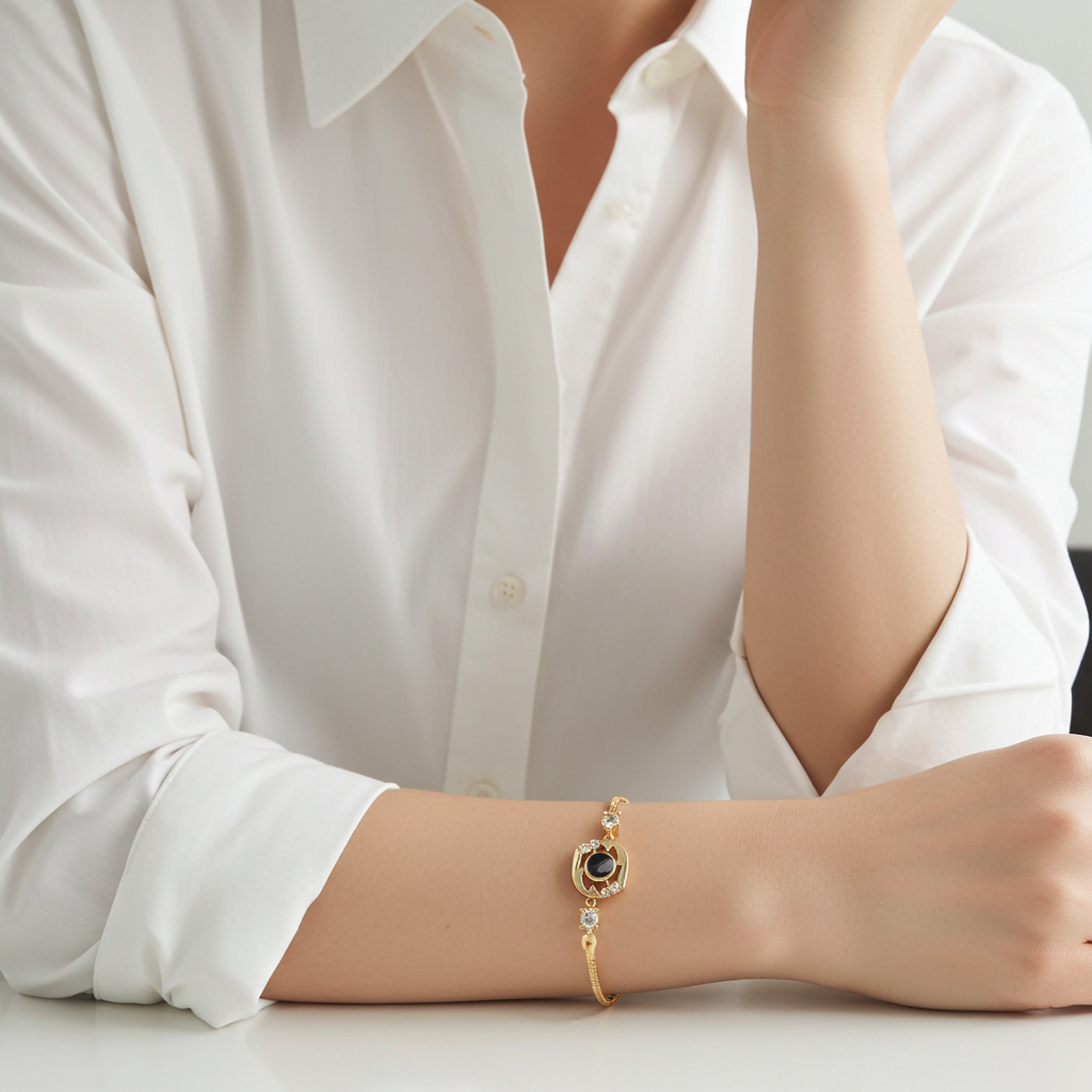 PS28 - Elegant photo projection bracelet