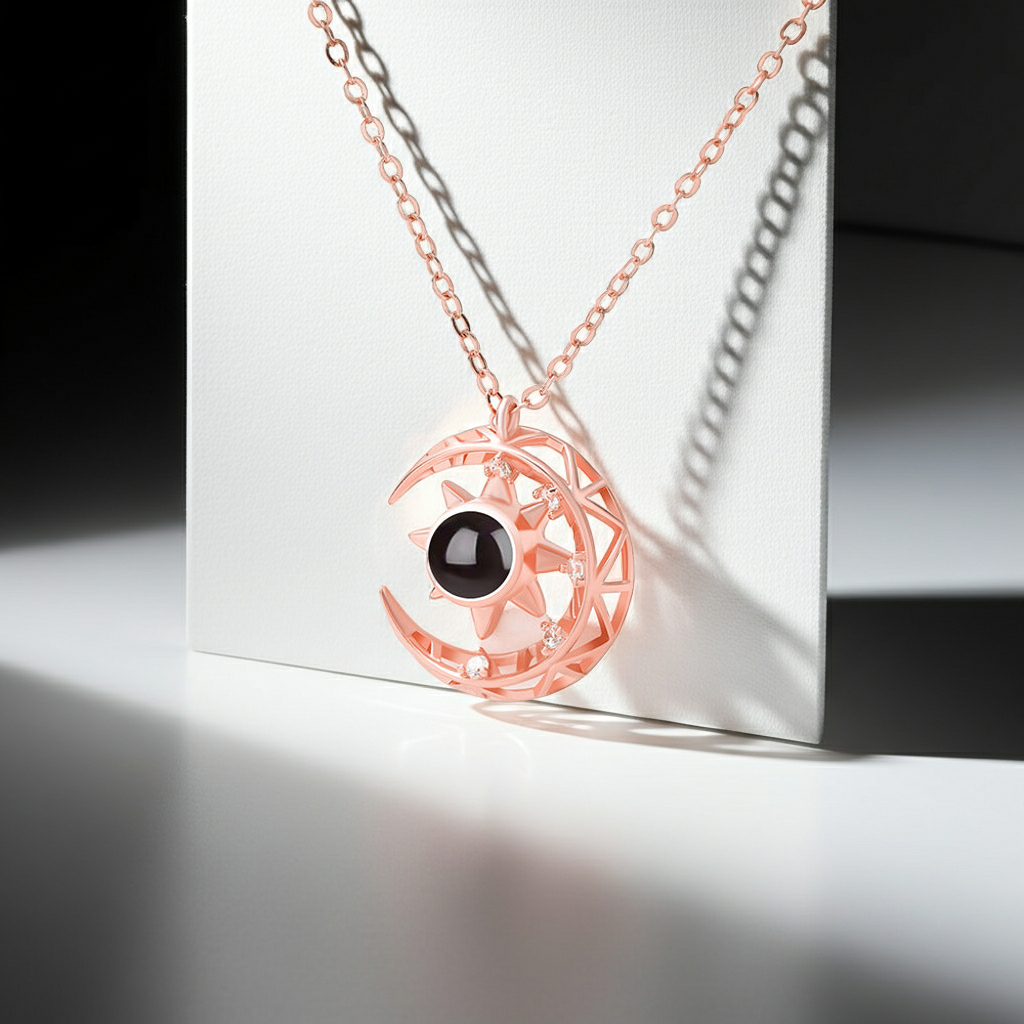PX40 - Celestial Love Photo Projection Necklace
