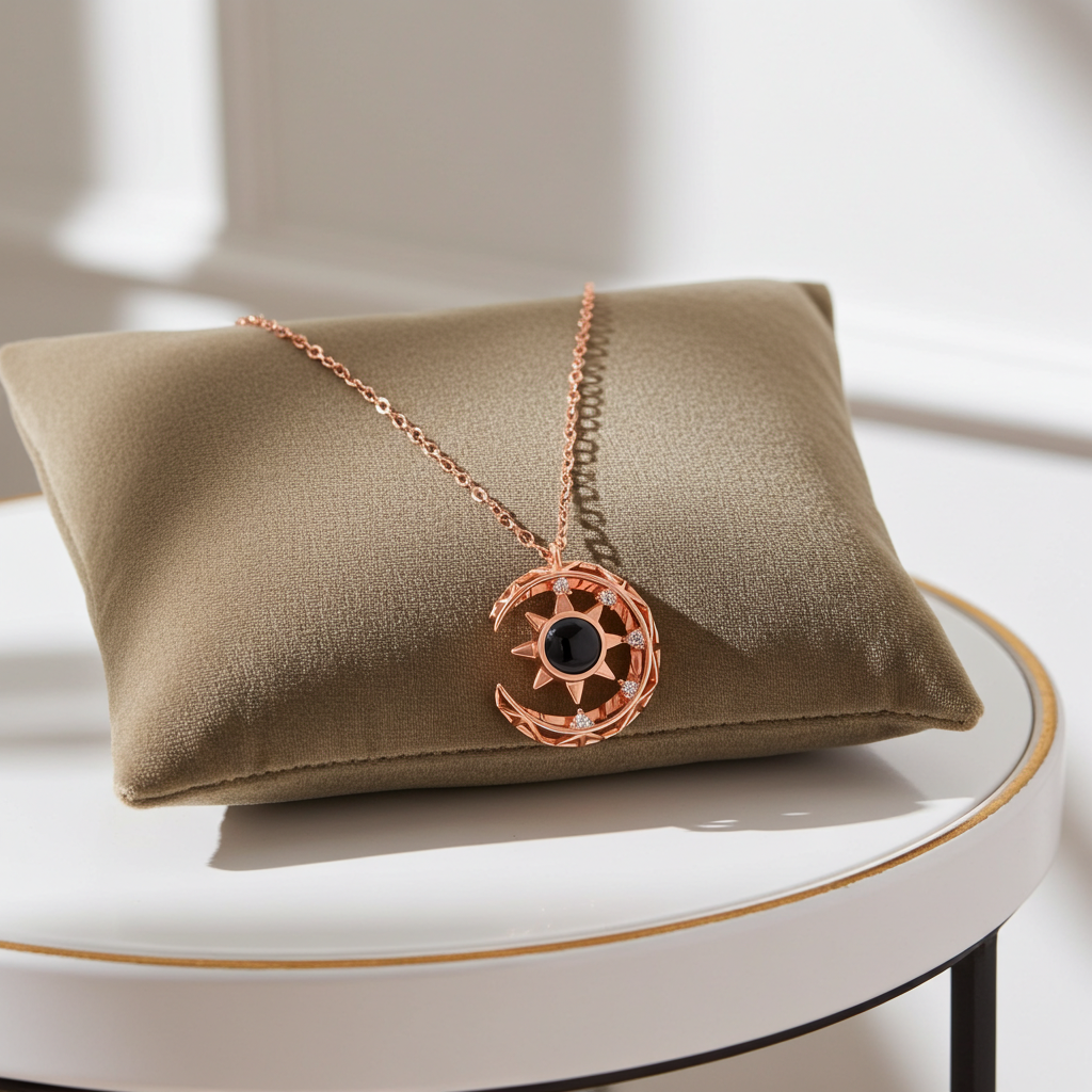 PX40 - Celestial Love Photo Projection Necklace