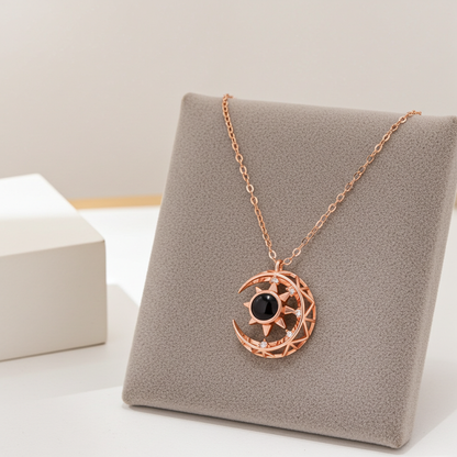 PX40 - Celestial Love Photo Projection Necklace