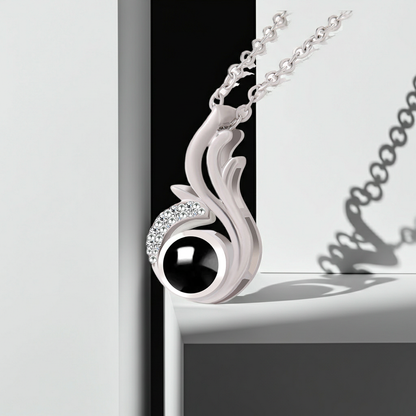 PX20 - Shooting Flame Photo Projection Necklace – Ignite Every Memory