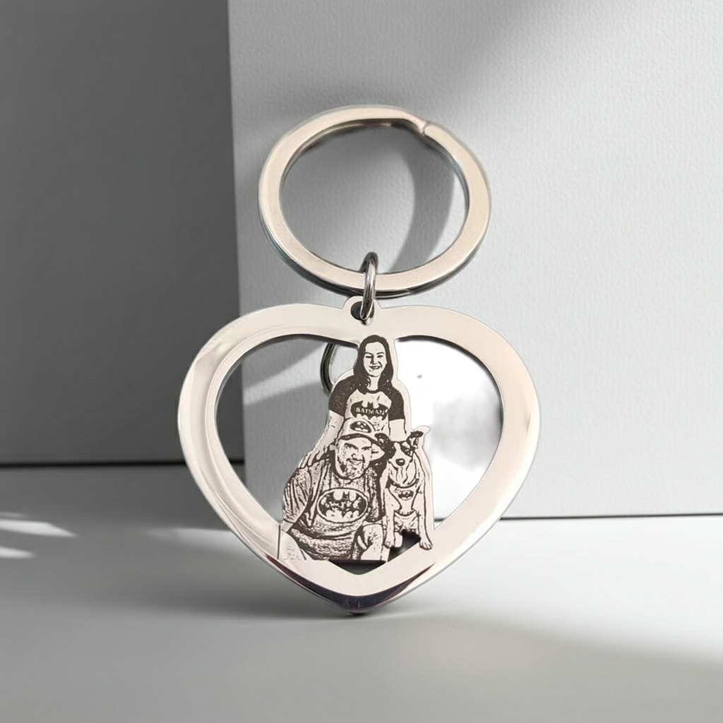 DZ02 - Personalized Photo Keychains & Necklaces — Capture Memories Forever