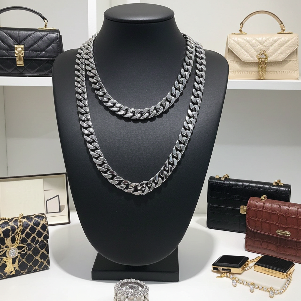 CC03 - Bold Cuban Link Chain Necklace