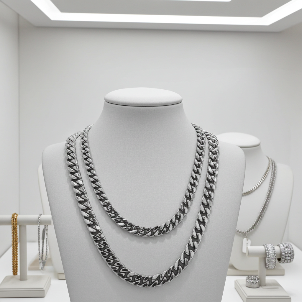 CC03 - Bold Cuban Link Chain Necklace