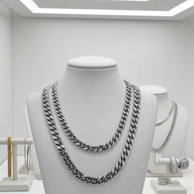 CC03 - Bold Cuban Link Chain Necklace