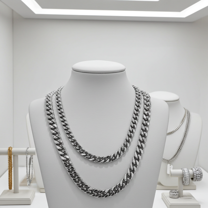 CC03 - Bold Cuban Link Chain Necklace