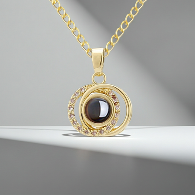 PX63 - Eternal Orbit Photo Projection Necklace