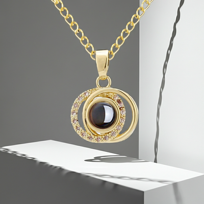 PX63 - Eternal Orbit Photo Projection Necklace